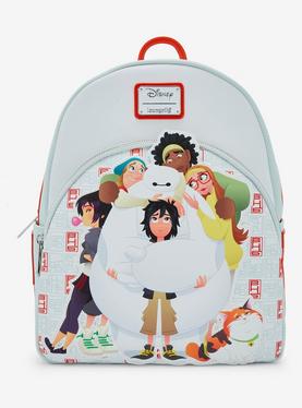 big hero 6 mini backpack Big Hero 6 10th Anniversary Baymax Gang Mini Backpack