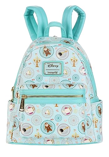 Loungefly Beauty and the Beast Be Our Guest Mini Backpack Exclusive Ba LF Lounge VIP