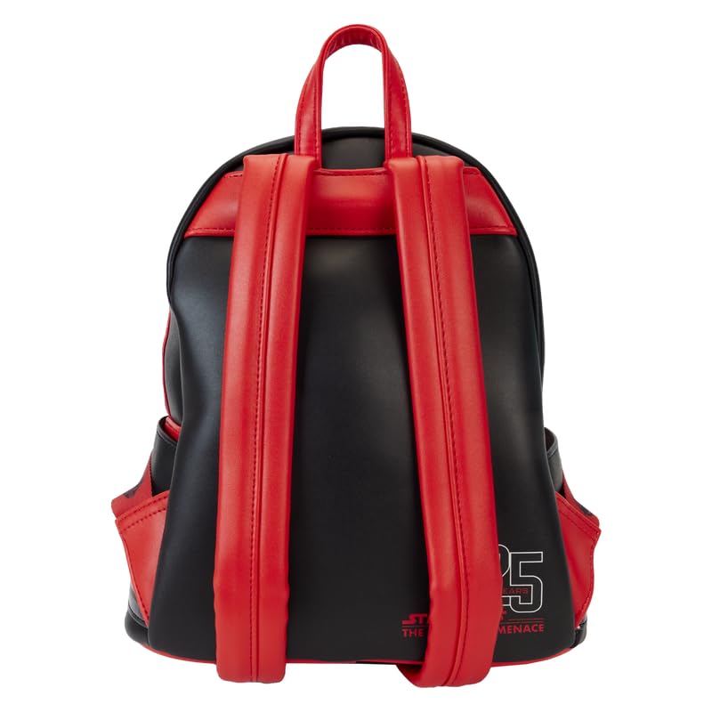Loungefly Star Wars The Phantom Menace 25th Anniversary Darth Maul Glow Cosplay Mini Backpack