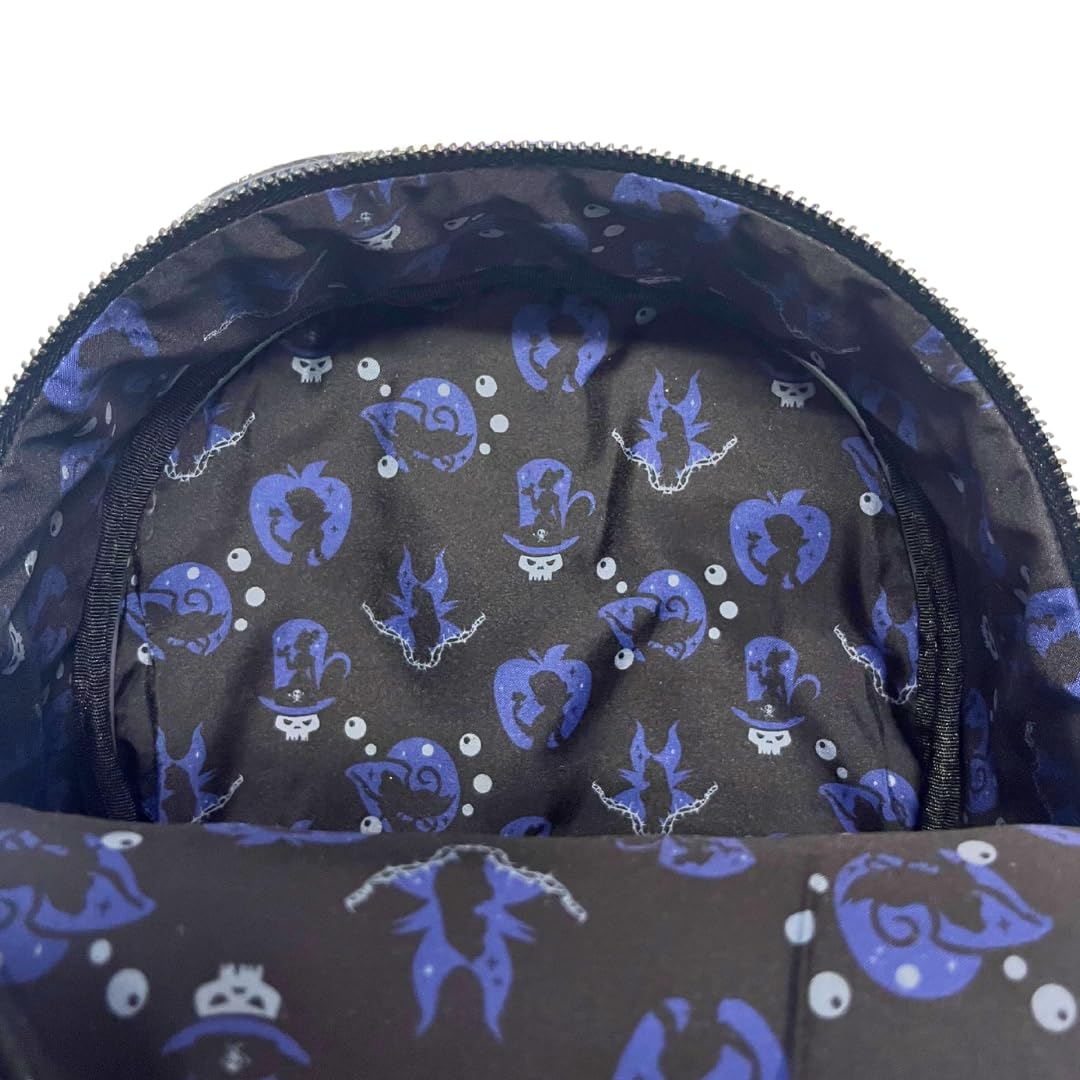 Loungefly Exclusive Disney Villains Silhouette Mini Backpack