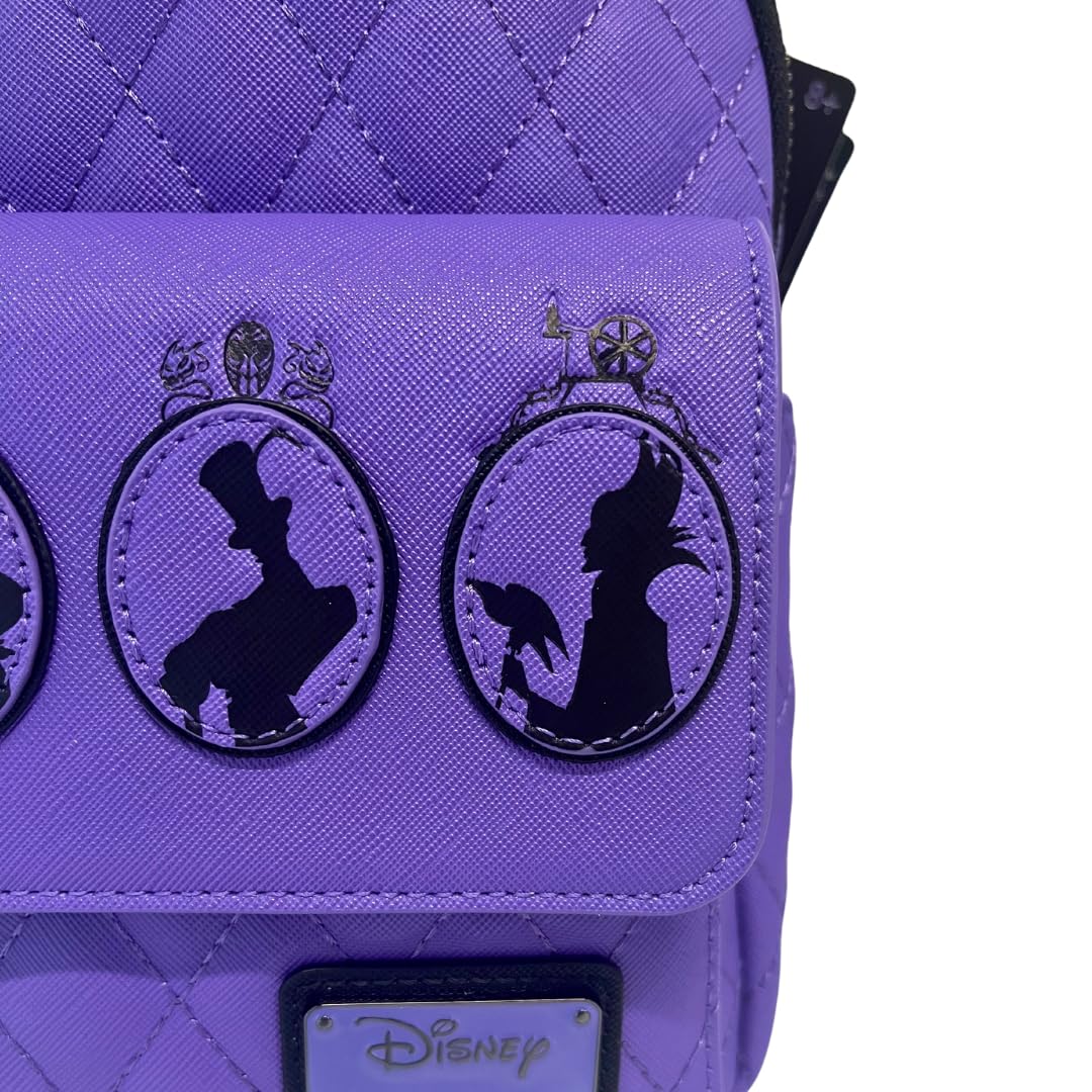 Loungefly Exclusive Disney Villains Silhouette Mini Backpack
