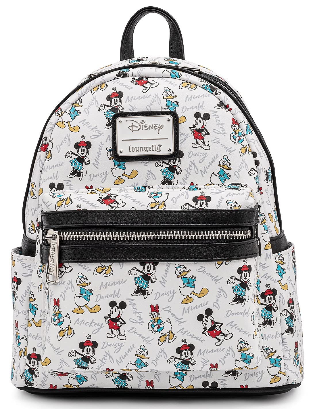 Loungefly Disney Mickey Minnie Mouse Donald Daisy Mini Backpack Handba LF Lounge VIP