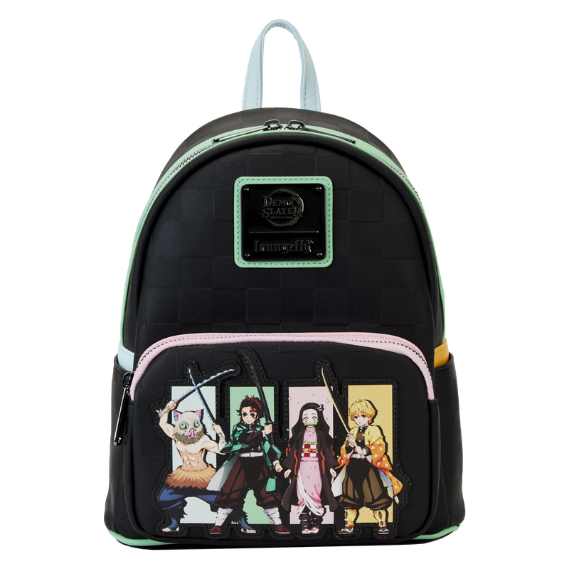 Loungefly Demon Slayer Heroes Group Mini Backpack