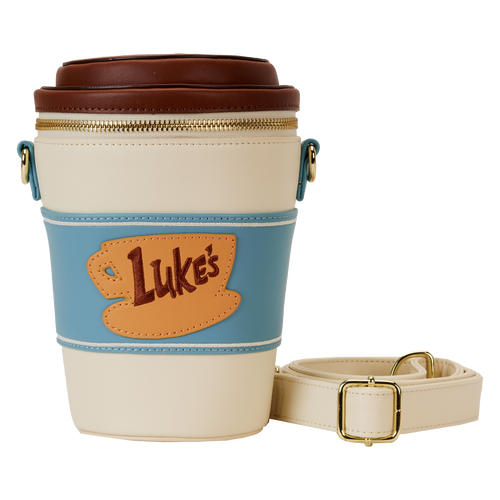Loungefly Gilmore Girls Luke's Diner To-Go Coffee Cup Figural Crossbody Bag