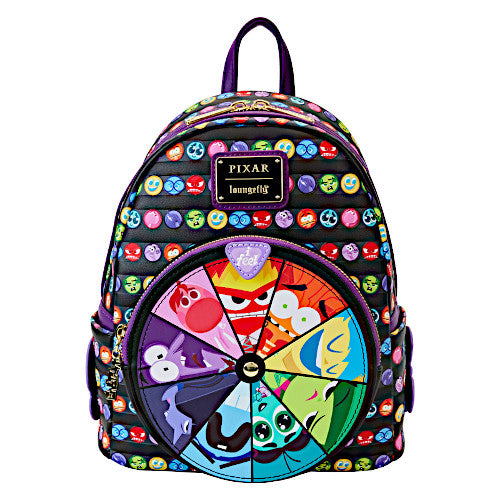 Lounegfly Inside Out 2 Core Memories Spinning Wheel Mini Backpack