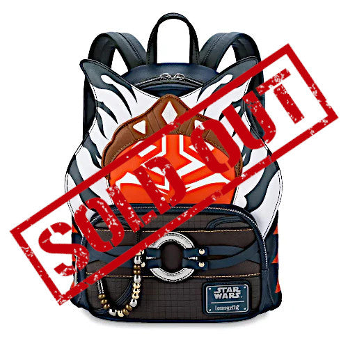 ahsoka mini backpack EXCLUSIVE RESTOCK: Loungefly Ahsoka Tano Cosplay Mini Backpack