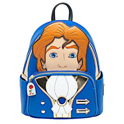 EXCLUSIVE DROP: Loungefly Beauty And The Beast Prince Adam Cosplay Mini  Backpack - 8/4/23