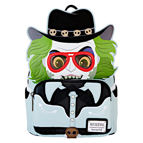 EXCLUSIVE DROP: Loungefly Beetlejuice Western Cosplay Mini Backpack - 6/14/24