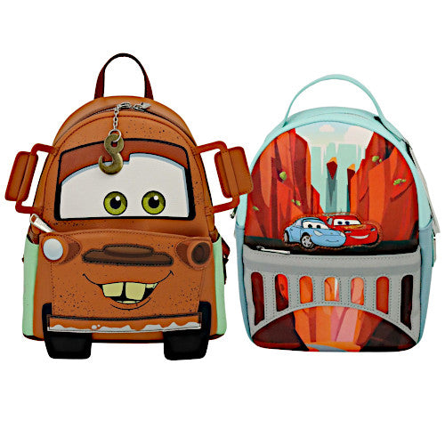 EXCLUSIVE RESTOCK: Loungefly Cars Tow Mater Cosplay Mini Backpack