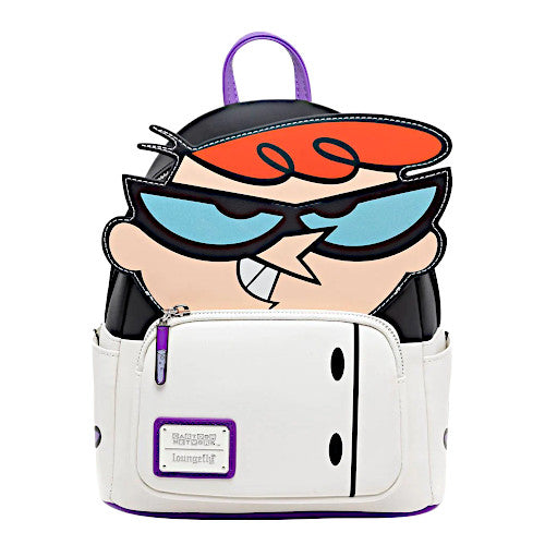 cartoon network loungefly mini backpack EXCLUSIVE DROP: Loungefly Cartoon Network Dexter Glow Cosplay Mini Backpack