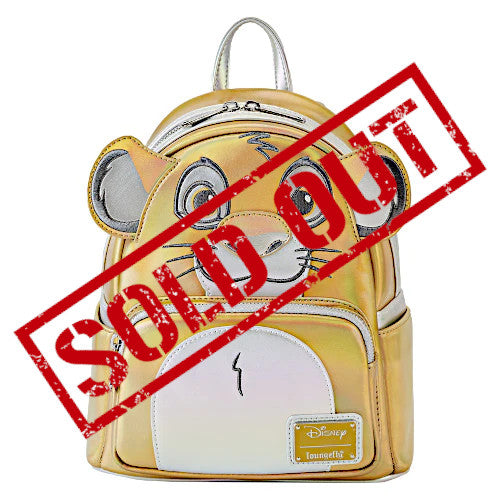 EXCLUSIVE DROP: Loungefly Disney100 Platinum Simba Cosplay Mini Backpack - 9/29/23