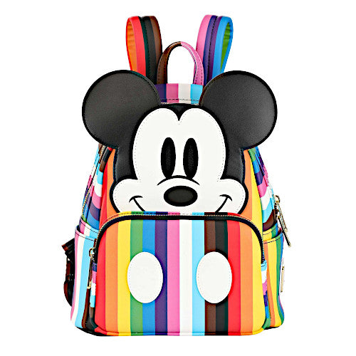 disney best friends stripe mini backpack Disney Mickey Pride US Exclusive Cosplay Mini Backpack
