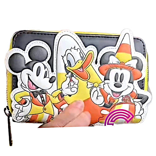 Loungefly Mickey & Friends Candy Corn Wallet