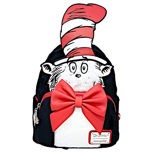 dr seuss mini backpack EXCLUSIVE DROP: Loungefly Dr. Seuss Cat In The Hat Cosplay Mini Backpack