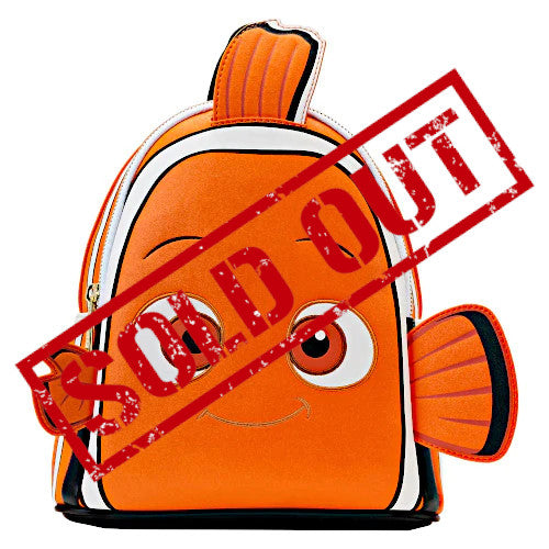 finding nemo mini backpack Exclusive - Finding Nemo 20th Anniversary Nemo Cosplay Mini Backpack | Officially Licensed | Plastic/Vegan Leather