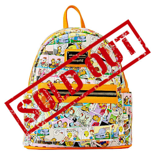 garfield mini backpack Loungefly NBC Garfield Comic Strip Mini Backpack