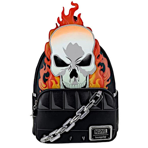 EXCLUSIVE DROP: Loungefly Ghost Rider Glow Cosplay Mini Backpack