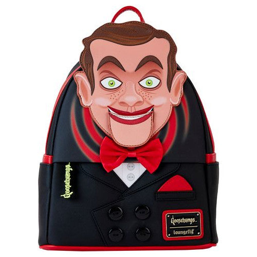 Loungefly Goosebumps Slappy The Dummy Cosplay Mini Backpack