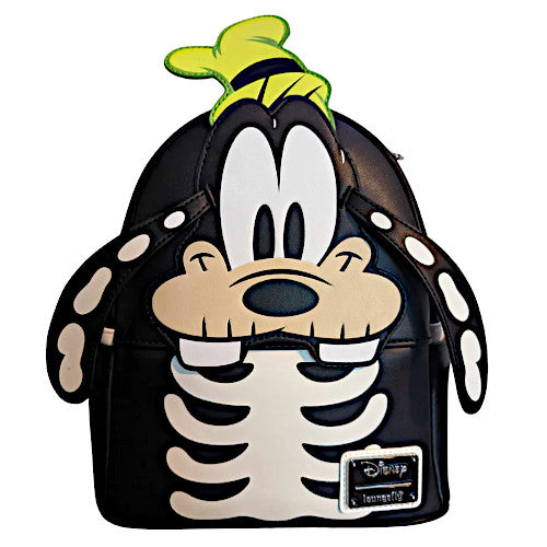 coach goofy backpack EXCLUSIVE DROP: Loungefly Halloween Goofy Skeleton Glow Cosplay Mini B – LF Lounge VIP