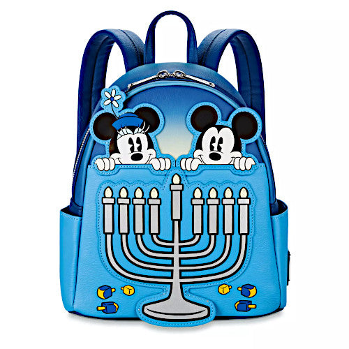 Mickey MOUSE ligth blue backpack