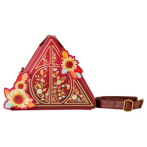 Loungefly Harry Potter Deathly Hallows Fall Crossbody Bag