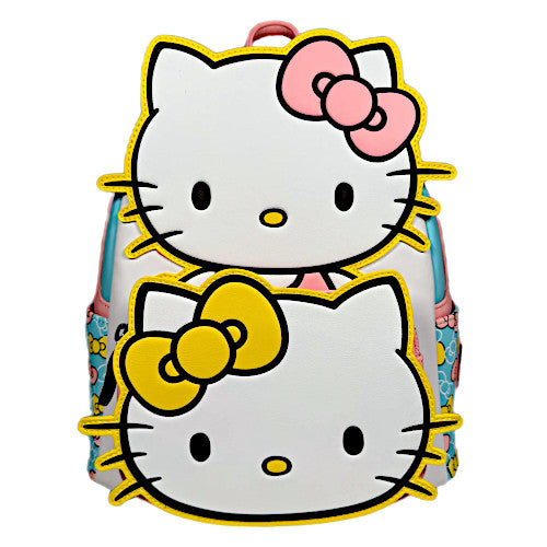 hello kitty backpack for toddler Loungefly Sanrio Hello Kitty and Mimmy Cosplay Mini Backpack vRare Exclusive