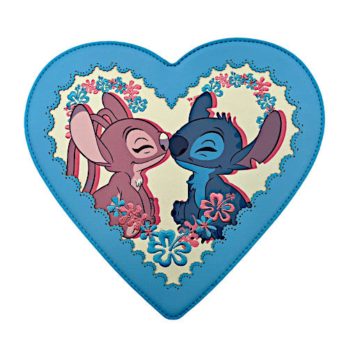 EXCLUSIVE DROP: Loungefly Lilo & Stitch Convertible Stitch & Angel Crossbody Bag/Mini Backpack - 6/26/23