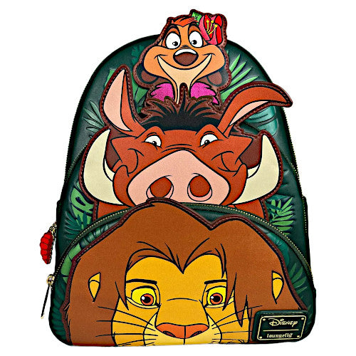 EXCLUSIVE DROP: Loungefly Lion King Simba, Pumbaa Timon Triple