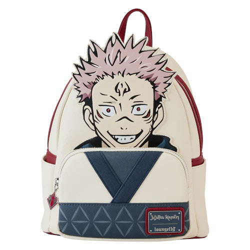 haikyuu mini backpack NYCC Limited Edition Jujutsu Kaisen Ryomen Sukuna Cosplay Mini Backpack | Officially Licensed | Plastic/Vegan Leather