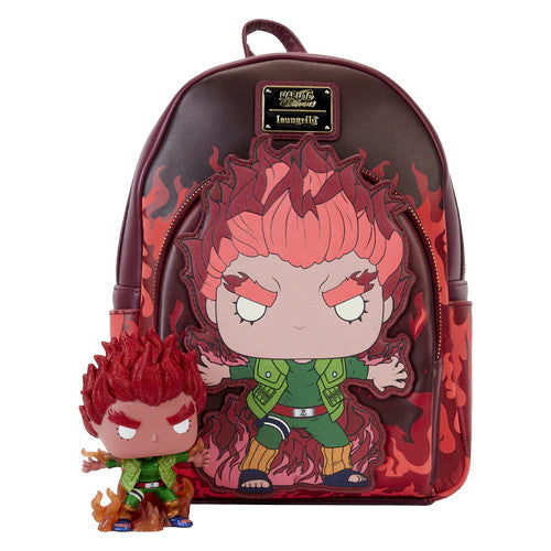all might mini backpack EXCLUSIVE DROP: Loungefly NYCC 2023 Naruto Shippuden Might Guy Cosplay – LF Lounge VIP