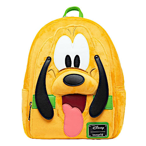 disney loungefly mini backpack mickey minie and pluto and printed details Coordinating interior lining Dimensions Mickey & Friends Hot Air