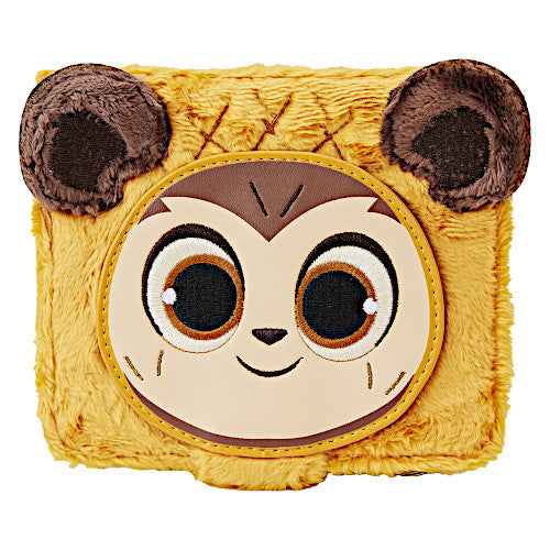 EXCLUSIVE DROP: Loungefly Star Wars Wicket Ewok Plush Wallet - 7/11/23