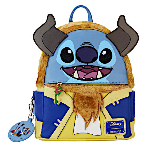 EXCLUSIVE DROP: Loungefly Stitch In Beast Costume Mini Backpack - 3/11/24