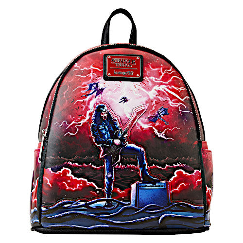 Loungefly Stranger Things Eddie Munson Glow Tribute Mini Backpack