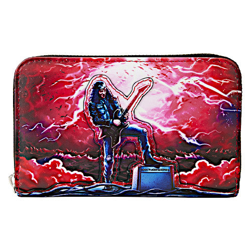 Loungefly Stranger Things Eddie Munson Tribute Glow Wallet