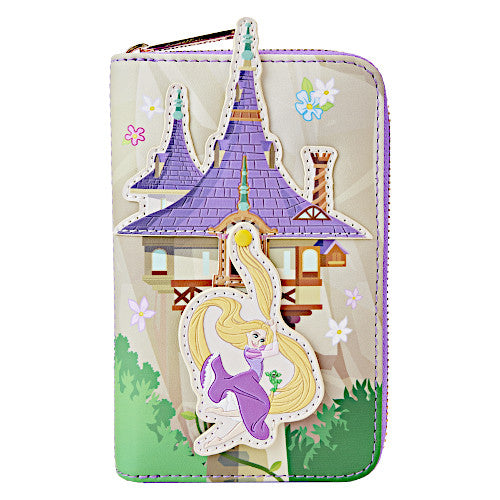 Loungefly Tangled Rapunzel Swinging From Tower Wallet