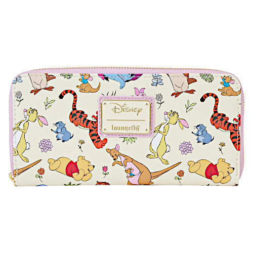 EXCLUSIVE DROP: Loungefly Winnie The Pooh & Friends Character AOP Wallet - 8/4/23