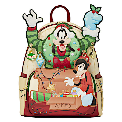 EXCLUSIVE DROP: Loungefly A Goofy Movie Holiday Decorating Mini Backpack - 10/23/26