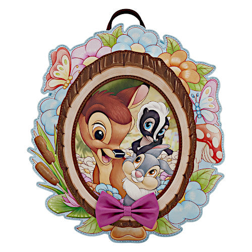 昭和レトロ バンビミニトランク Bambi Disney ディズニー HOT DROP: Loungefly Bambi & Friends Cameo Mini Backpack - 3/20/26
