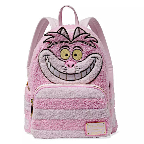 EXCLUSIVE DROP: Loungefly Disney Parks Cheshire Cat Plush Cosplay Mini Backpack - 1/13/25