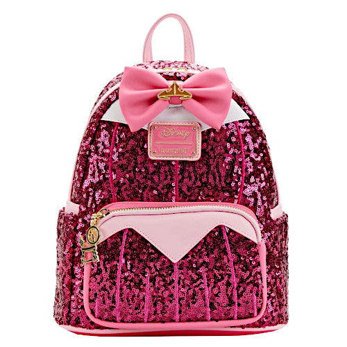 EXCLUSIVE RESTOCK: Loungefly Disney Princess Aurora Sequin Mini Backpack - 10/02/26