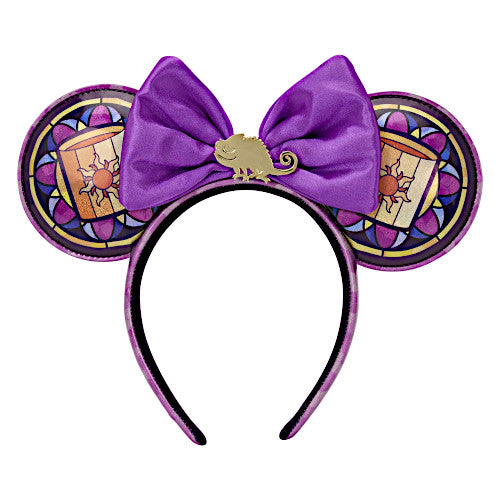 Ariel and Rapunzel Disney ears- The Little Mermaid and Tangled Inspired Tangled Flynn Rider Rapunzel Inspired Mouse Ears Headband  main image 4