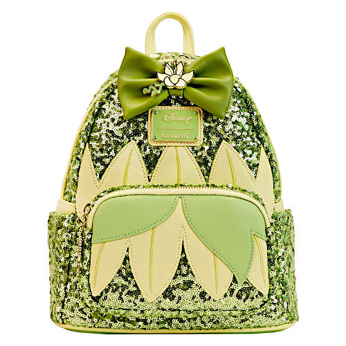 EXCLUSIVE RESTOCK: Loungefly Disney Princess Tiana Sequin Mini Backpack - 10/02/26