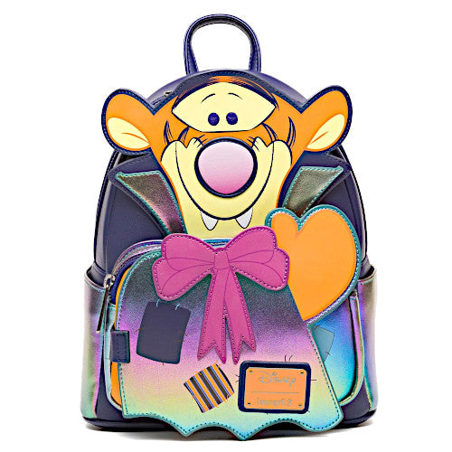 disney mini backpacks halloween Loungefly Disney Winnie The Pooh Vampire Tigger Cosplay Mini Backpack