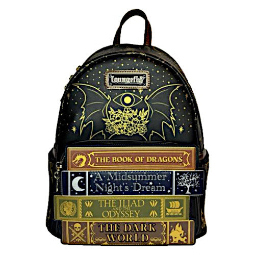 Loungefly Literature Fantasy Books Mini Backpack (Books-A-Million Exclusive)