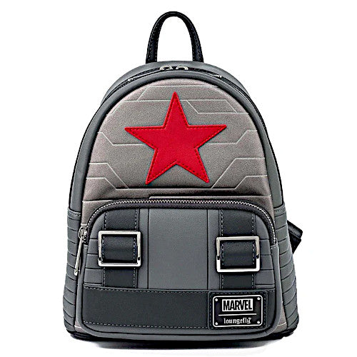 HOT RESTOCK: Loungefly Marvel Winter Soldier Cosplay Mini Backpack - 8/12/25