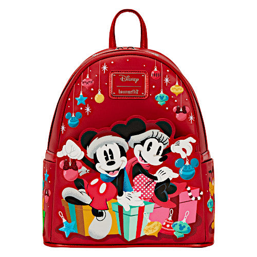 EXCLUSIVE DROP: Loungefly Mickey & Friends Holiday Ornaments Mini Backpack - 10/17/25