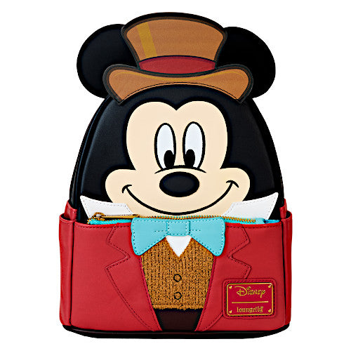 EXCLUSIVE DROP: Loungefly Mickey Mouse Christmas Carol Bob Cratchit Mini Backpack - 9/20/24