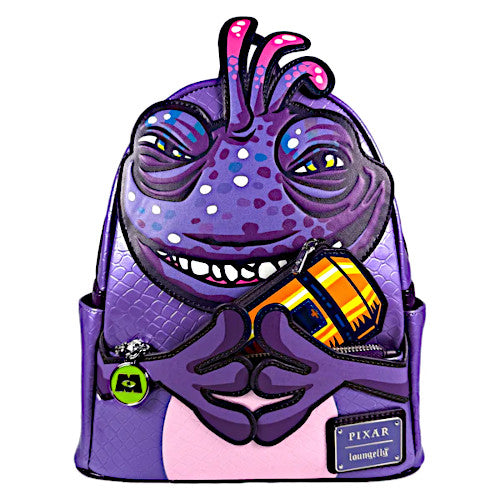 randall in monsters inc EXCLUSIVE DROP: Loungefly Monsters Inc Randall Boggs Cosplay Mini Backpack