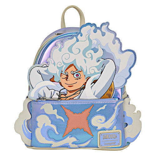 EXCLUSIVE DROP: Loungefly NYCC 2025 One Piece Gear 5 Luffy Glow Mini Backpack - 10/9/25